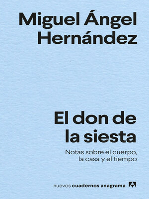cover image of El don de la siesta